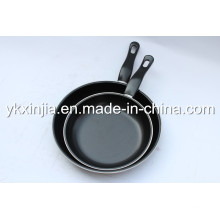 Utensílios de cozinha 20 &amp; 23 centímetros de aço carbono antiaderente Revestimento Fry Pan Set